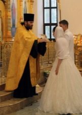 Cape for a wedding dress