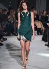 Short fitted dress with cutouts