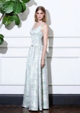 Flared fitted dress