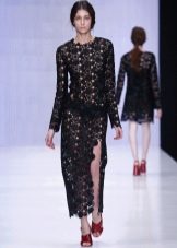Crochet fitted dress
