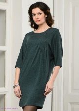 Batwing short sleeve dress