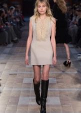 Boots for a winter dress