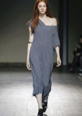 Winter dress to the floor