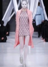 Winter sweater dress short