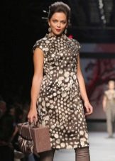 Winter dress for fat print short
