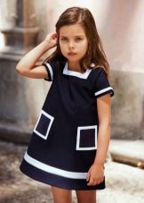 dress-a-line with pockets for girls 3-5 years