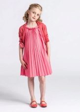 Summer dress for girls pleated