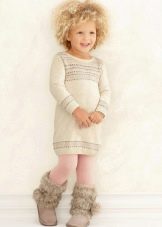 Sweater dress for girls 3-5 years old