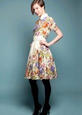 Tight tights for a colored dress