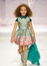 Short A-line dress for girls