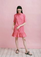 Summer shirt dress for girls 12-14 years old