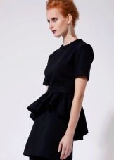 black footer dress
