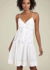 short calico dress
