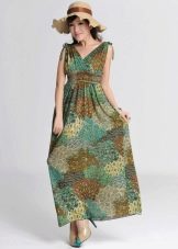 elongated poplin sundress