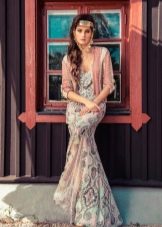 Jacket for a lace dress in boho style