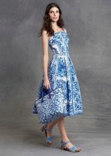 Bag for flared midi dress