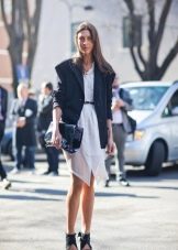 Jacket for a summer shirt dress