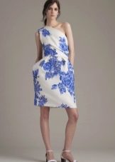 Shoes for a white and blue dress