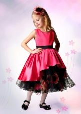 Kindergarten prom dress red