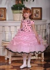 Prom dress for kindergarten pink a-line