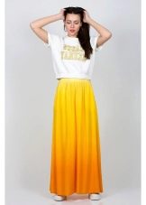 gradient summer skirt