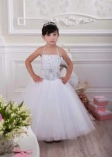 New Year's dress for girls lush with rhinestones
