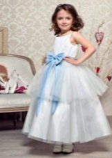 New Year's fluffy dress Snowflake for a girl