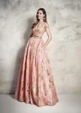 delicate taffeta dress