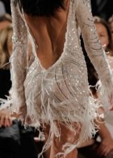 Fringed Evening Dress