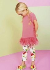 Summer tunic dress for girls 5 years old