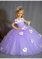 Chic lilac ball gown for girls