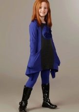 Robe d'hiver en tricot pour filles