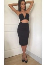 High waist pencil skirt