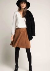 elasticated skirt for autumn