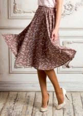 elegant elasticated skirt
