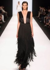 Long fringed skirt