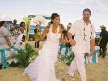 hawaii wedding dress