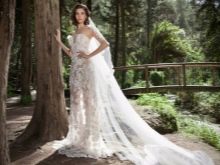 Robe de mariée en dentelle révélatrice de Henika
