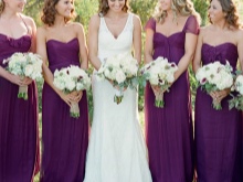 Purple Bridesmaid Dresses