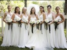 White Bridesmaid Dresses