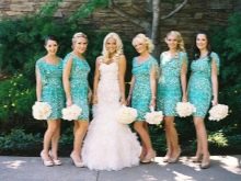 Colorful Bridesmaid Dresses