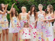 Colorful Bridesmaid Dresses