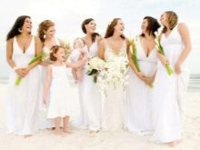 White Bridesmaid Dresses