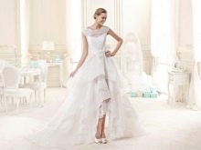 Wedding dress from Nicole Fashion Group hi-lo