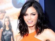Orange dress and makeup under it