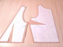 Open the bodice of the haute couture evening dress