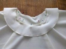 Folding the folds at the neck