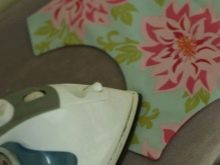 Ironing the seams