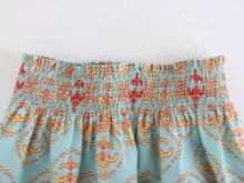 Stitching with elastic thread