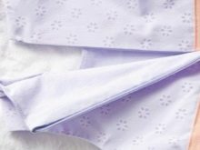 Sewing a zipper on a baby dress